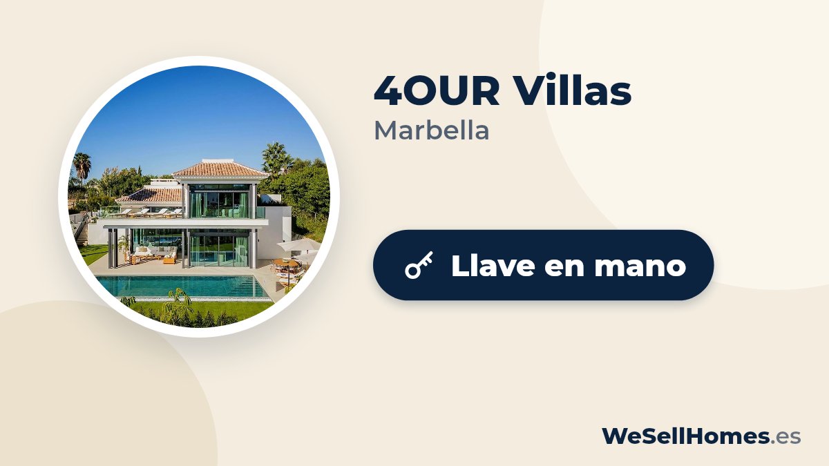 4OUR Villas, Marbella: Llave en mano