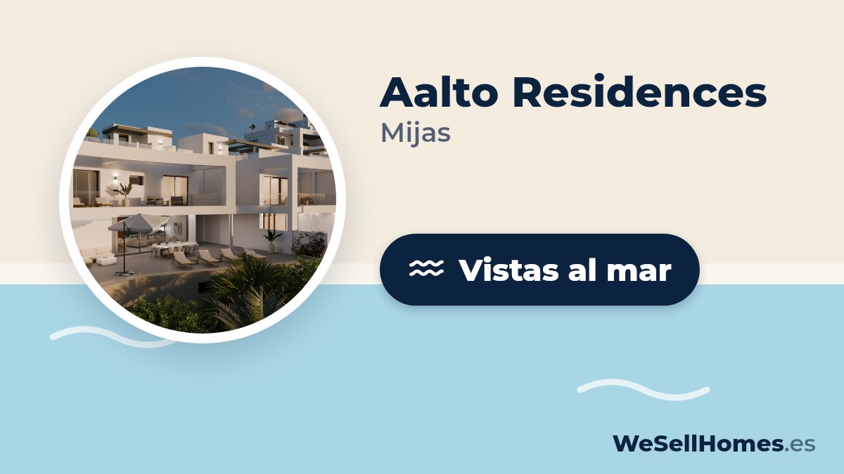 Aalto Residences, Mijas: Vistas al mar