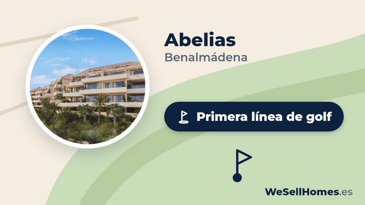 Abelias, Benalmádena: Primera línea de golf