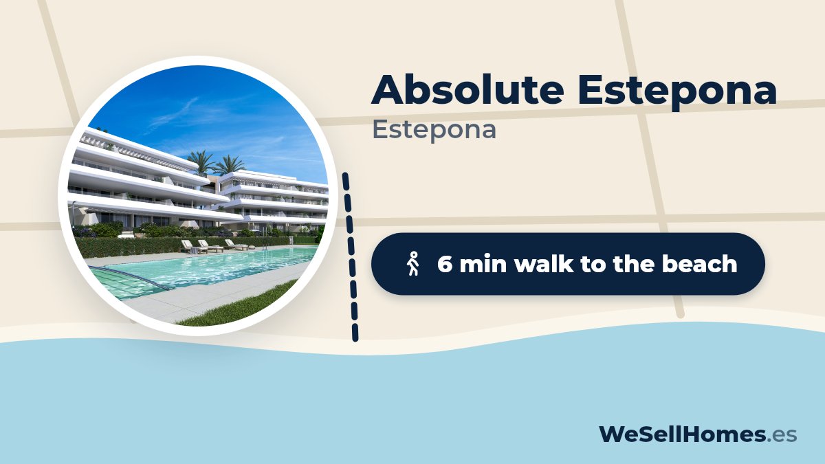 Absolute Estepona, Estepona: 6 min walk to the beach