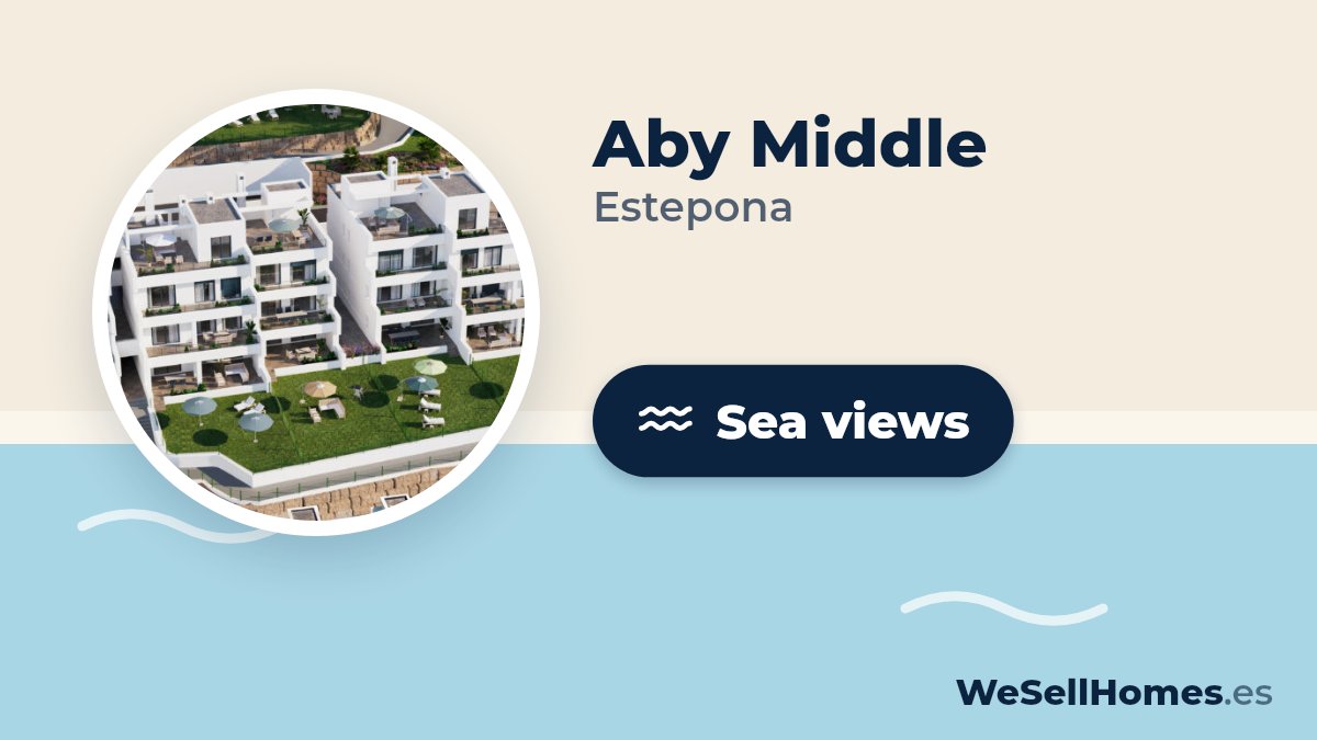 Aby Middle, Estepona: Sea views