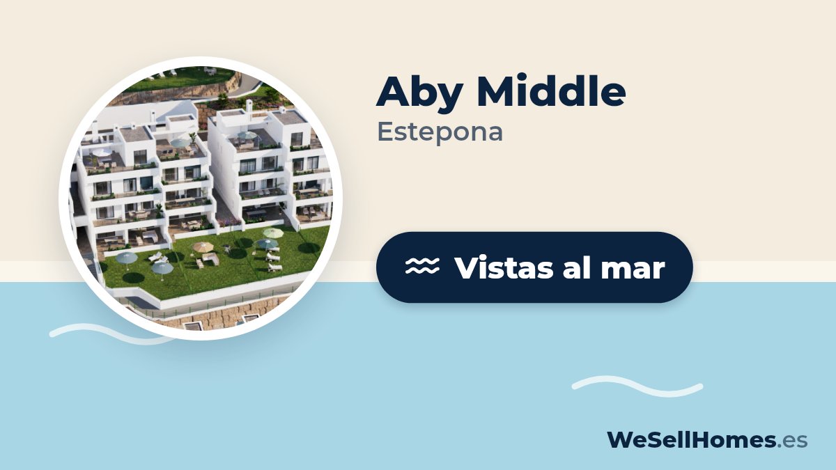 Aby Middle, Estepona: Vistas al mar