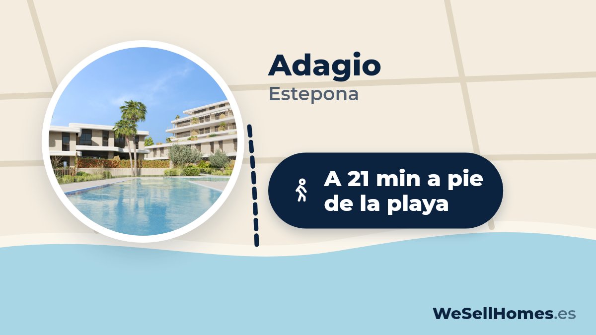 Adagio, Estepona: A 21 min a pie de la playa