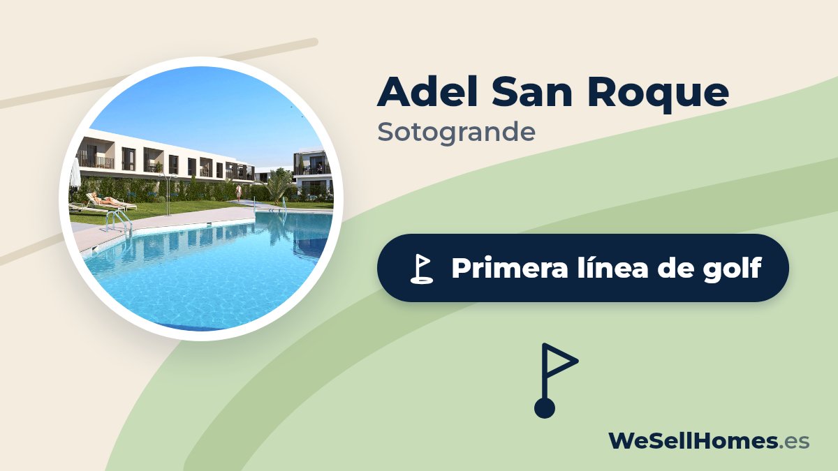 Adel San Roque, Sotogrande: Primera línea de golf