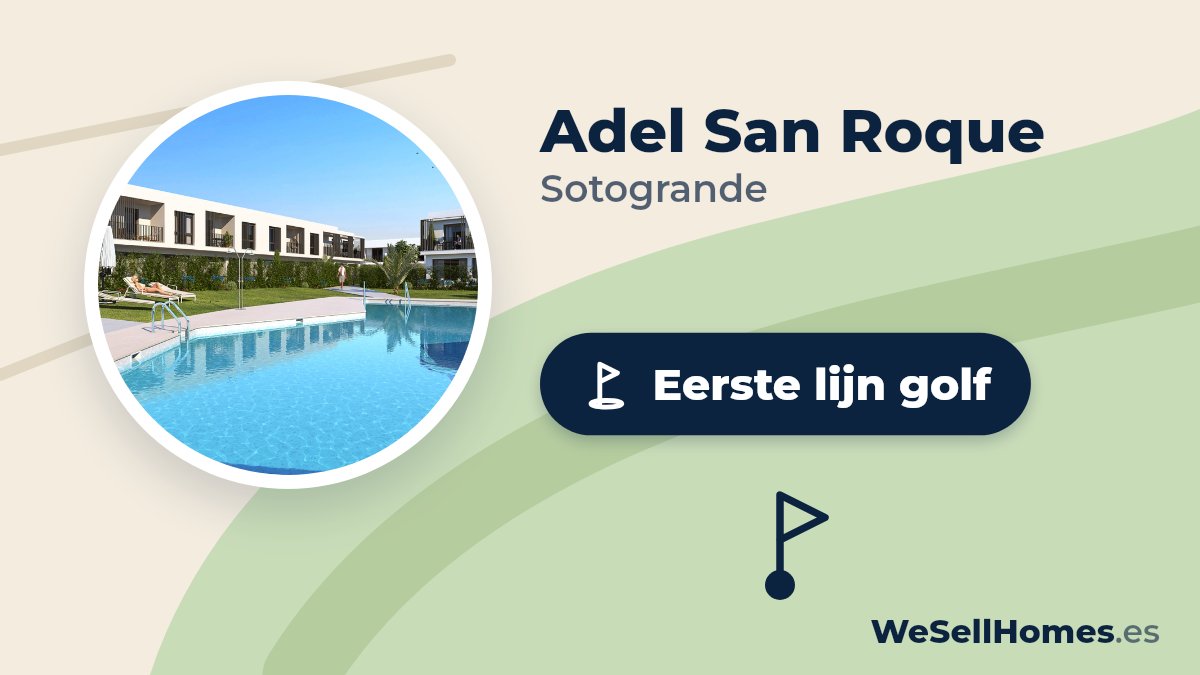 Adel San Roque, Sotogrande: Eerste lijn golf