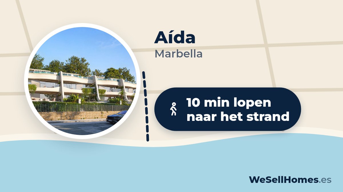 Aída, Marbella: 10 min lopen naar het strand