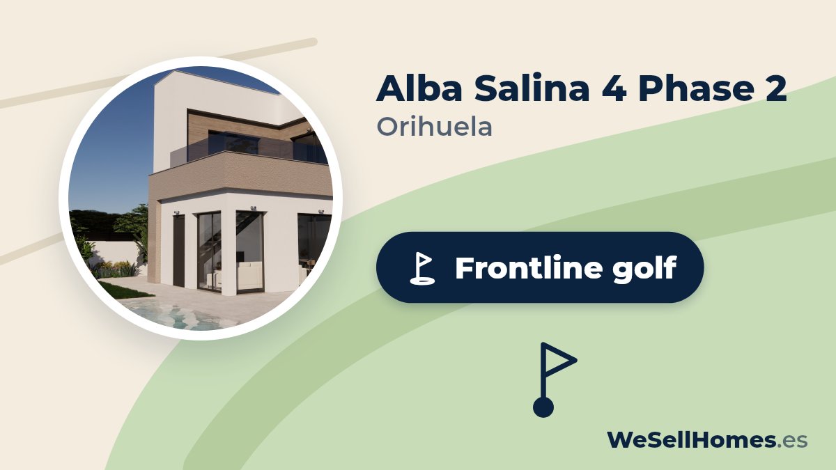 Alba Salina 4 Phase 2, Orihuela: Frontline golf