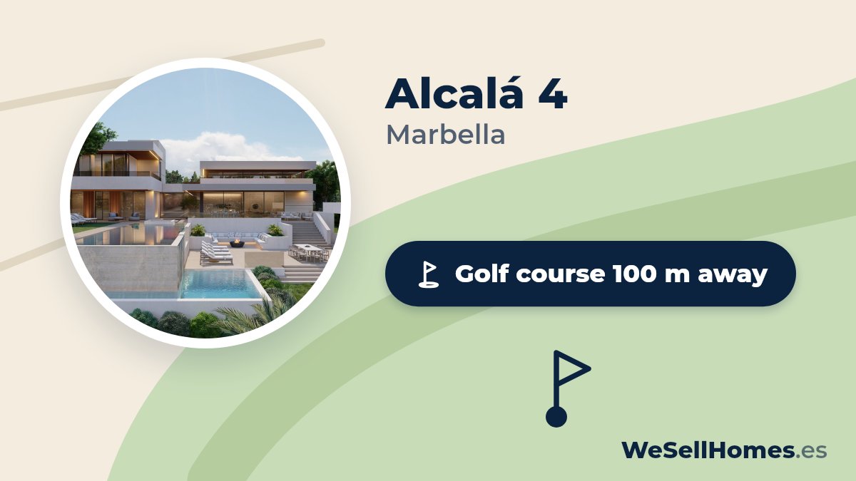Alcalá 4, Marbella: Golf course 100 m away
