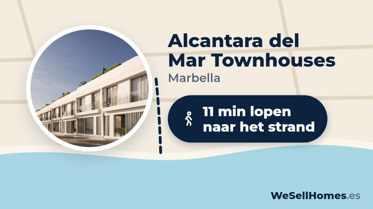 Alcantara del Mar Townhouses, Marbella: 11 min lopen naar het strand
