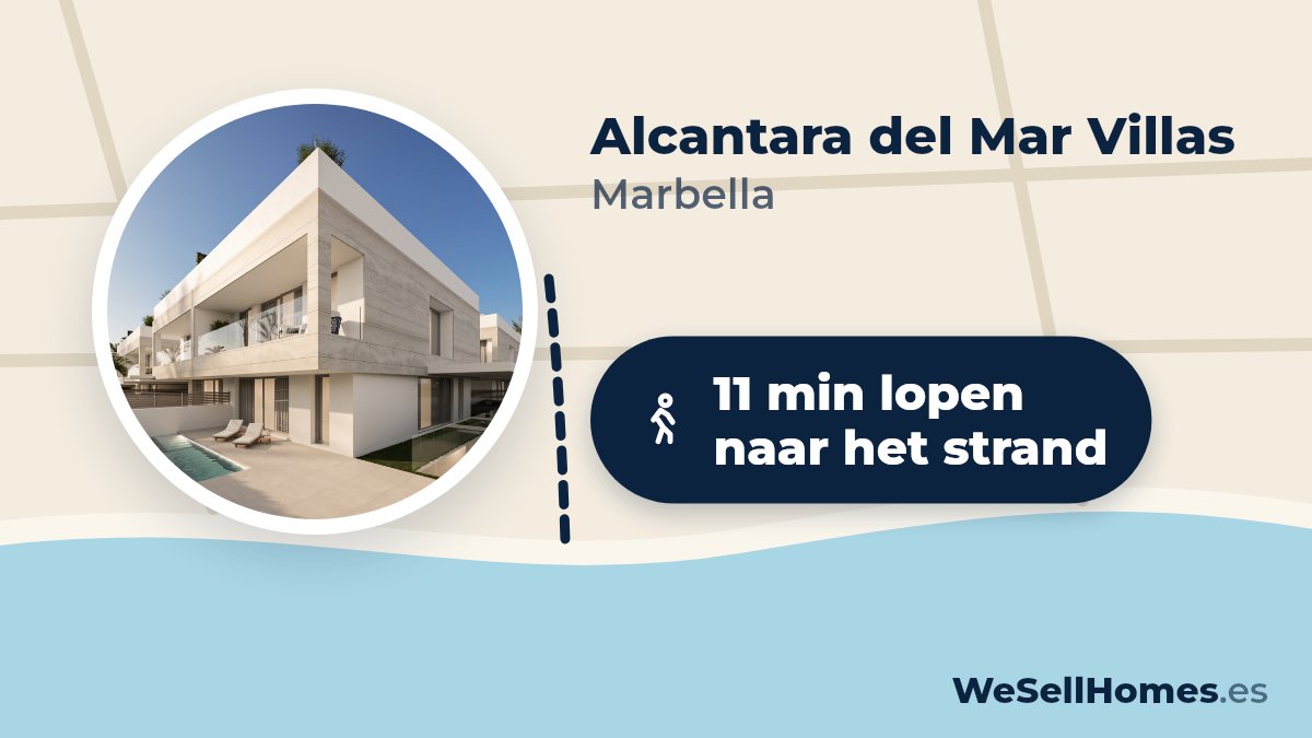 Alcantara del Mar Villas, Marbella: 11 min lopen naar het strand