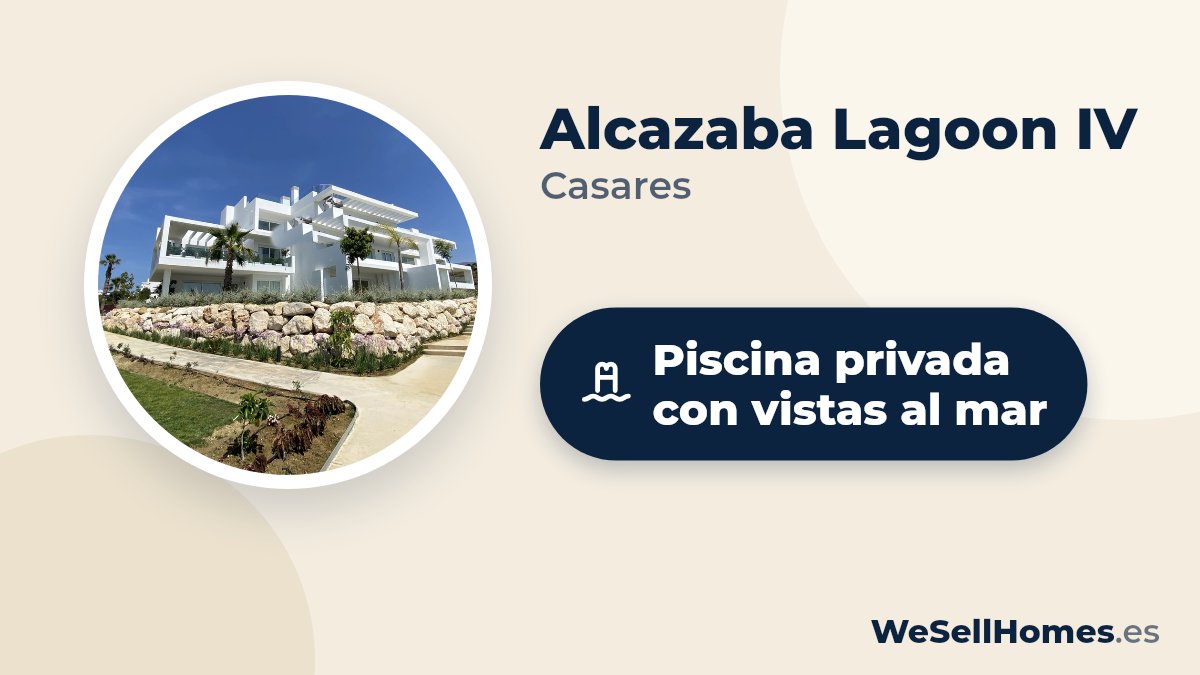 Alcazaba Lagoon IV, Casares: Piscina privada con vistas al mar