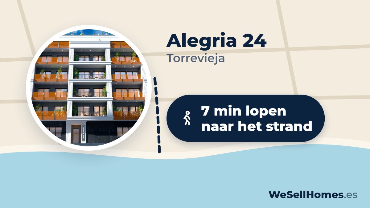 Alegria 24, Torrevieja: 7 min lopen naar het strand