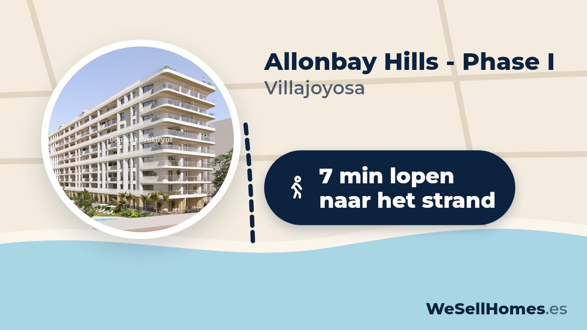 Allonbay Hills - Phase I, Villajoyosa: 7 min lopen naar het strand