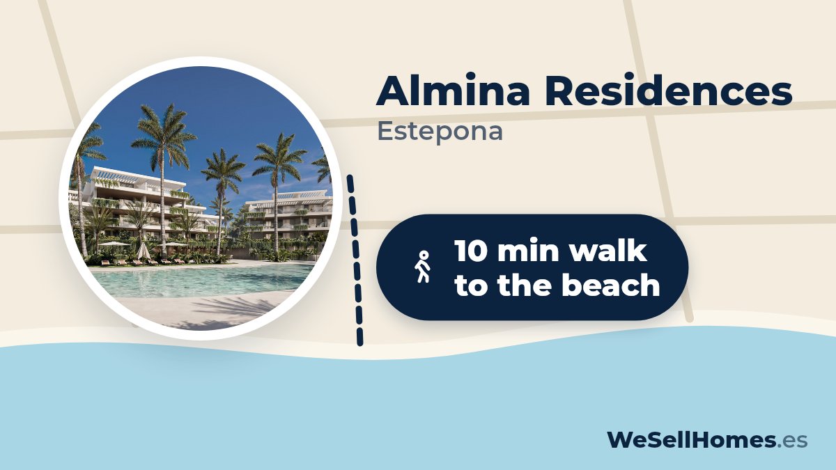 Almina Residences, Estepona: 10 min walk to the beach