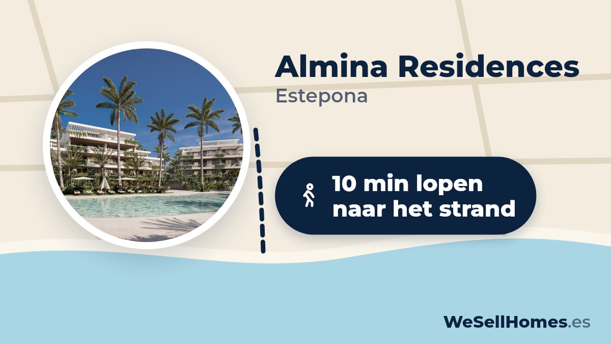 Almina Residences, Estepona: 10 min lopen naar het strand