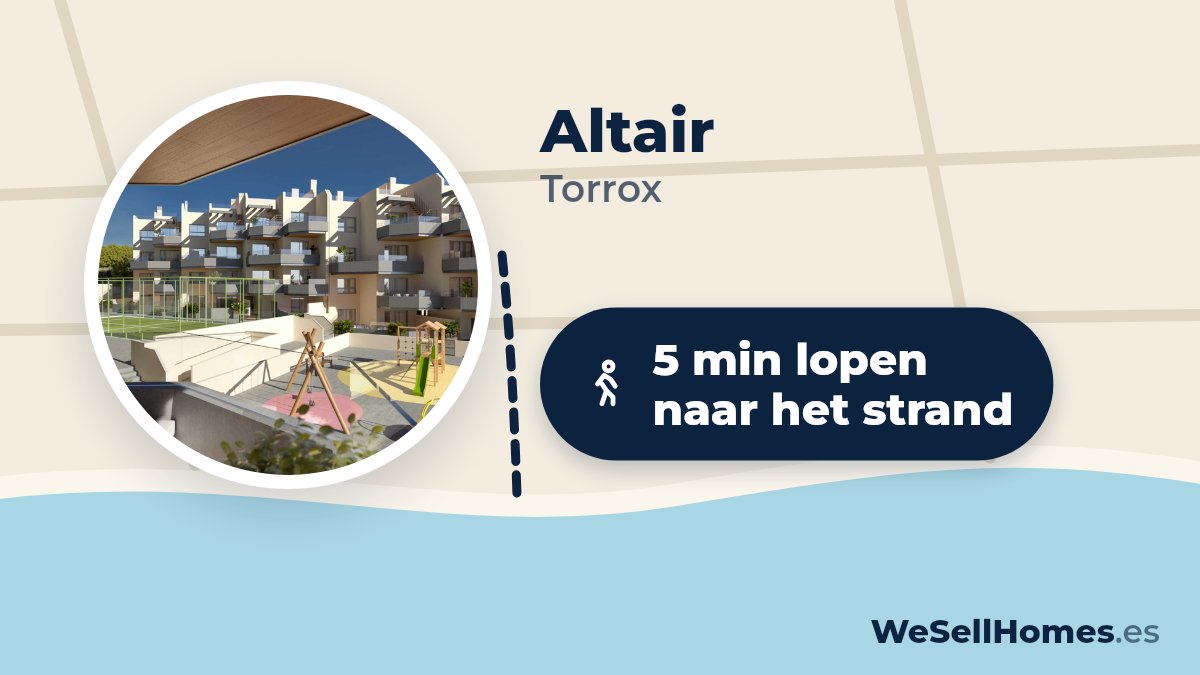 Altair, Torrox: 5 min lopen naar het strand