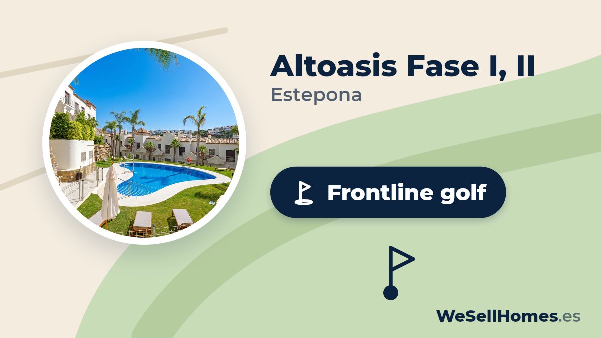 Altoasis Fase I, II, Estepona: Frontline golf