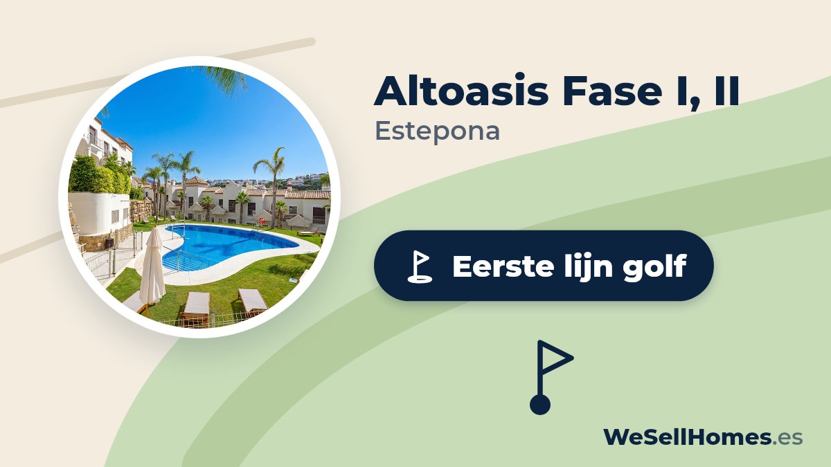 Altoasis Fase I, II, Estepona: Eerste lijn golf