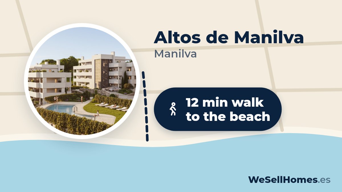 Altos de Manilva, Manilva: 12 min walk to the beach