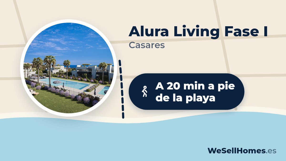 Alura Living Fase I, Casares: A 20 min a pie de la playa