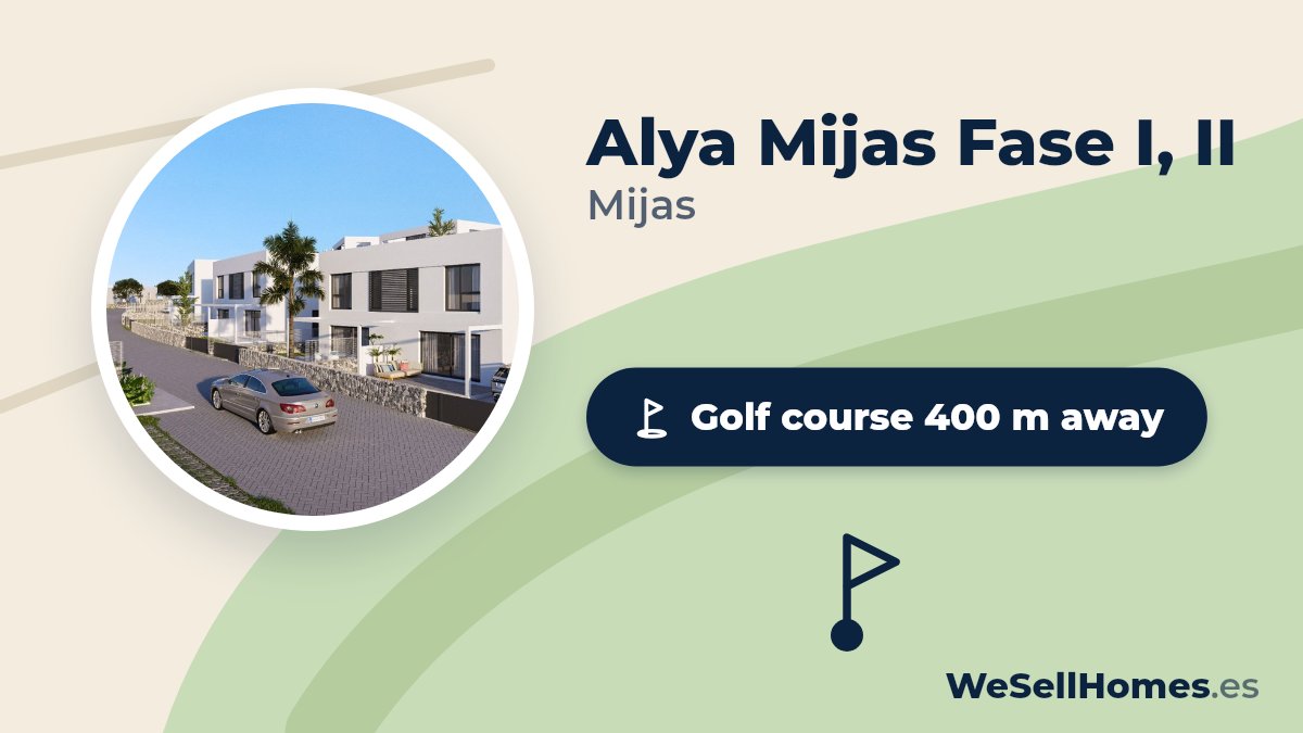 Alya Mijas Fase I, II, Mijas: Golf course 400 m away