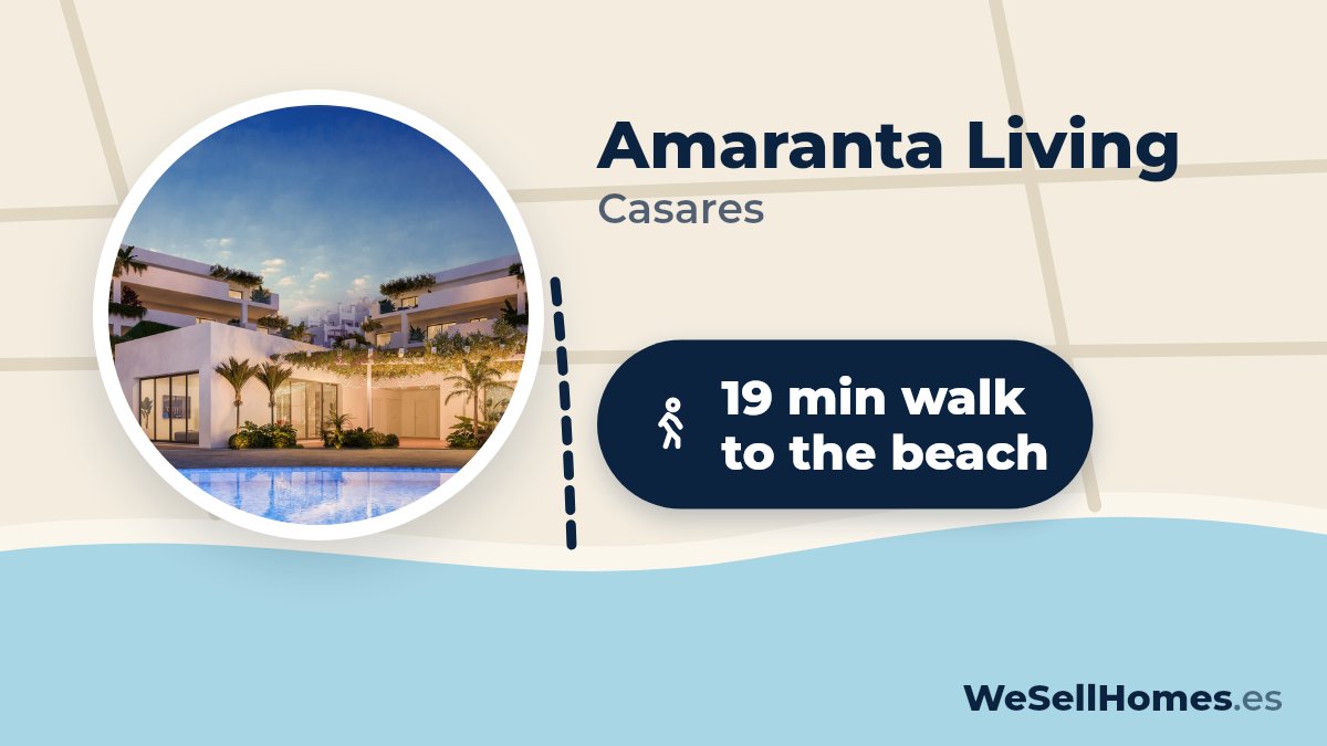 Amaranta Living, Casares: 19 min walk to the beach