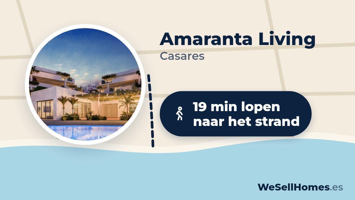 Amaranta Living, Casares: 19 min lopen naar het strand