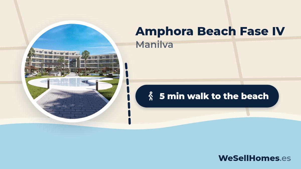 Amphora Beach Fase IV, Manilva: 5 min walk to the beach