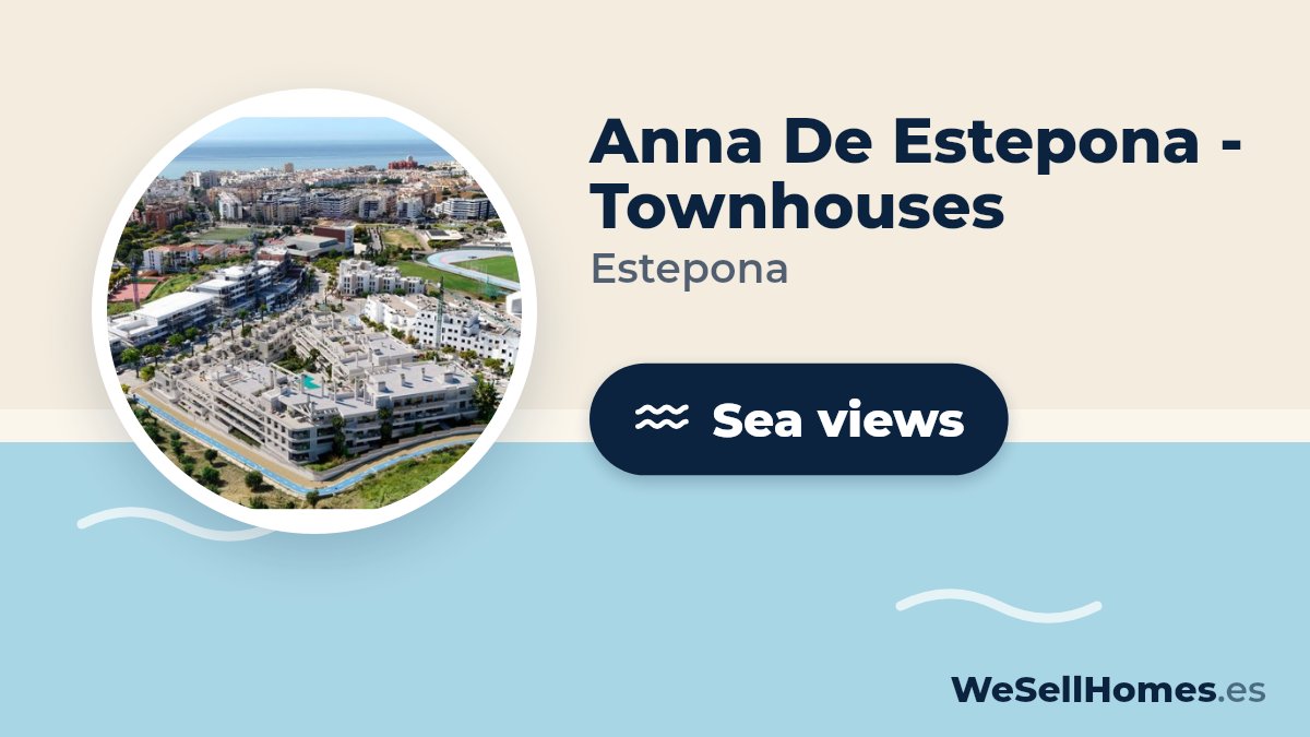 Anna De Estepona - Townhouses, Estepona: Sea views