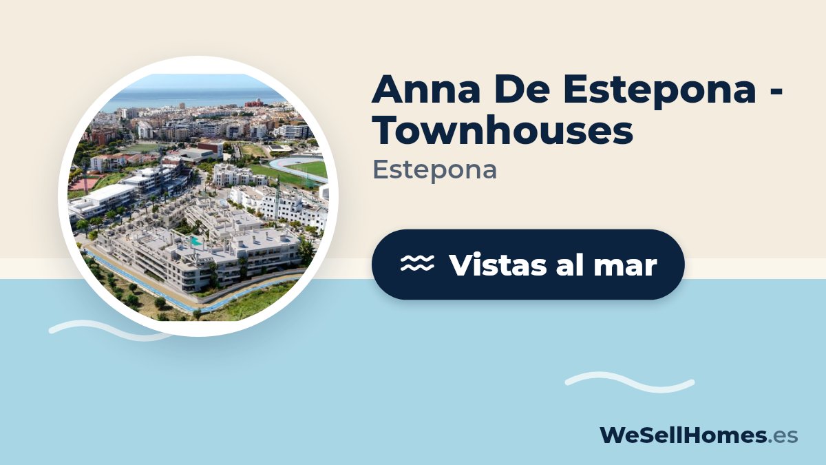 Anna De Estepona - Townhouses, Estepona: Vistas al mar