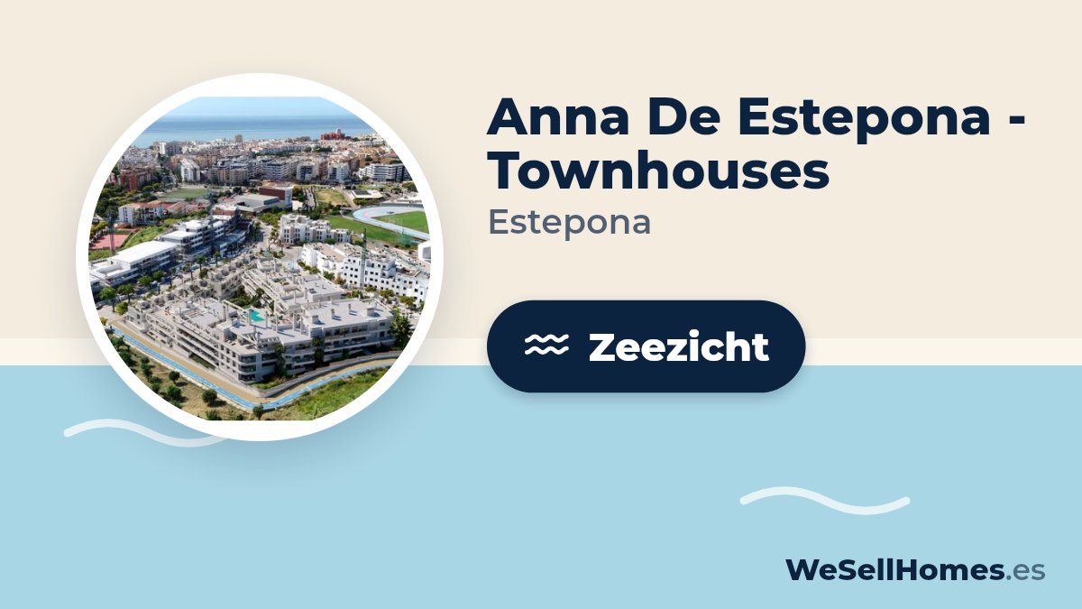 Anna De Estepona - Townhouses, Estepona: Zeezicht