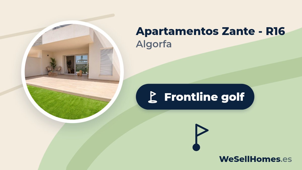 Apartamentos Zante - R16, Algorfa: Frontline golf