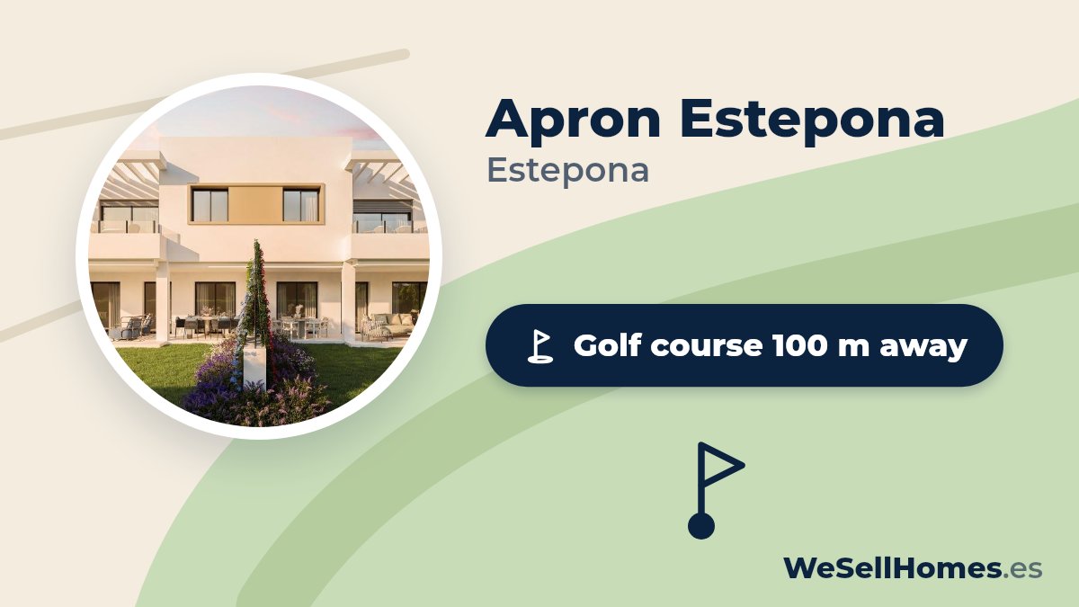Apron Estepona, Estepona: Golf course 100 m away