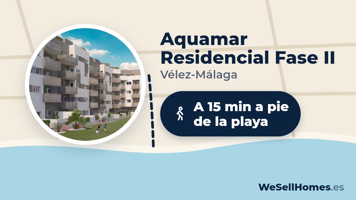 Aquamar Residencial Fase II, Vélez-Málaga: A 15 min a pie de la playa