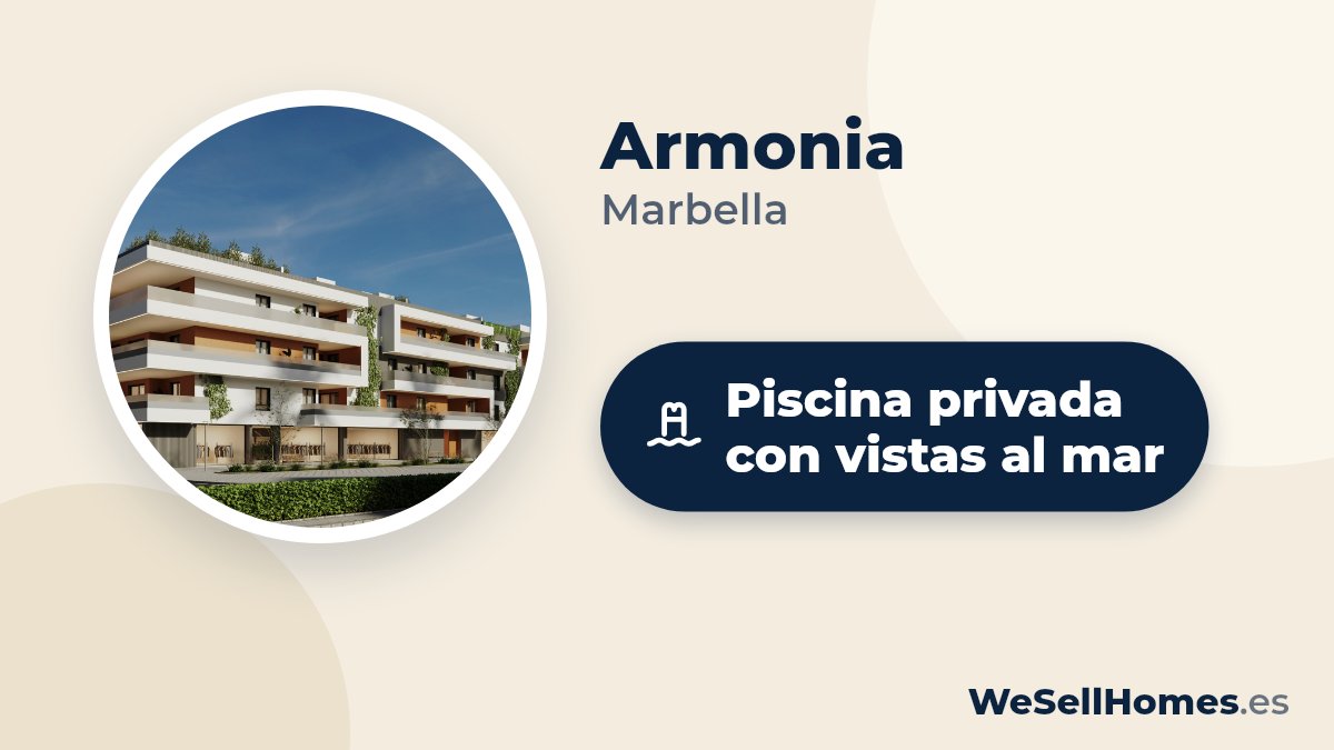 Armonia, Marbella: Piscina privada con vistas al mar