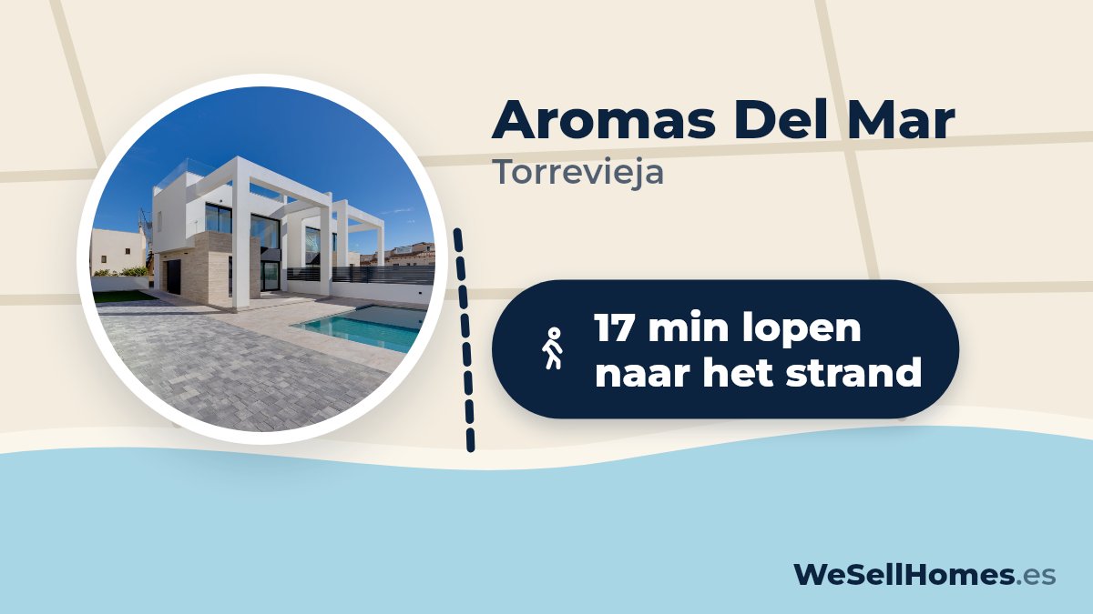 Aromas Del Mar, Torrevieja: 17 min lopen naar het strand