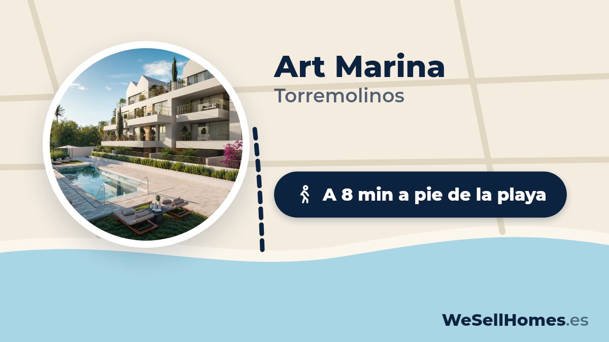 Art Marina, Torremolinos: A 8 min a pie de la playa