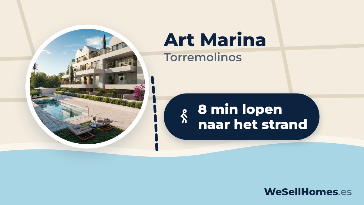 Art Marina, Torremolinos: 8 min lopen naar het strand
