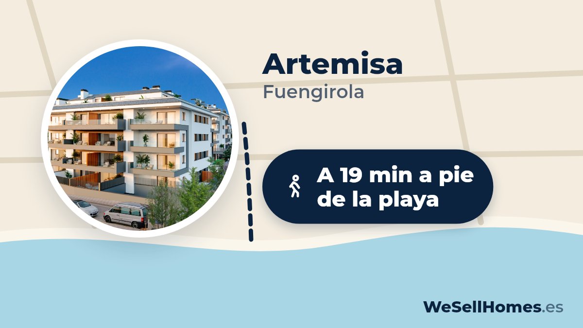 Artemisa, Fuengirola: A 19 min a pie de la playa