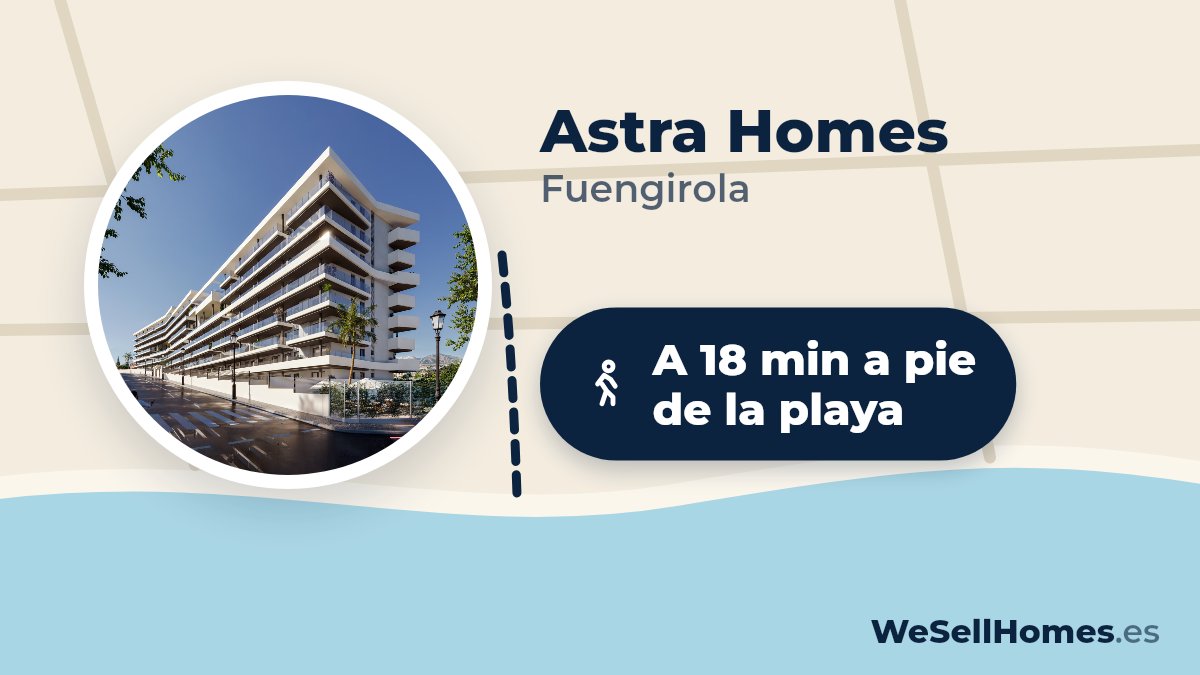 Astra Homes, Fuengirola: A 18 min a pie de la playa