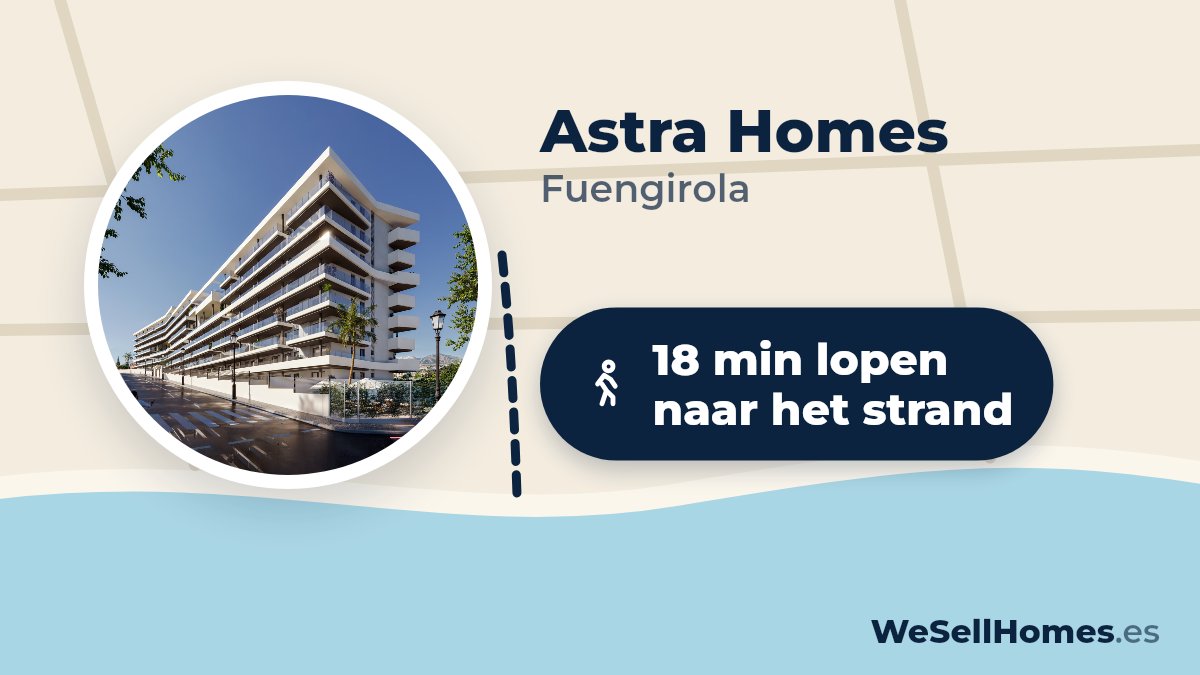 Astra Homes, Fuengirola: 18 min lopen naar het strand