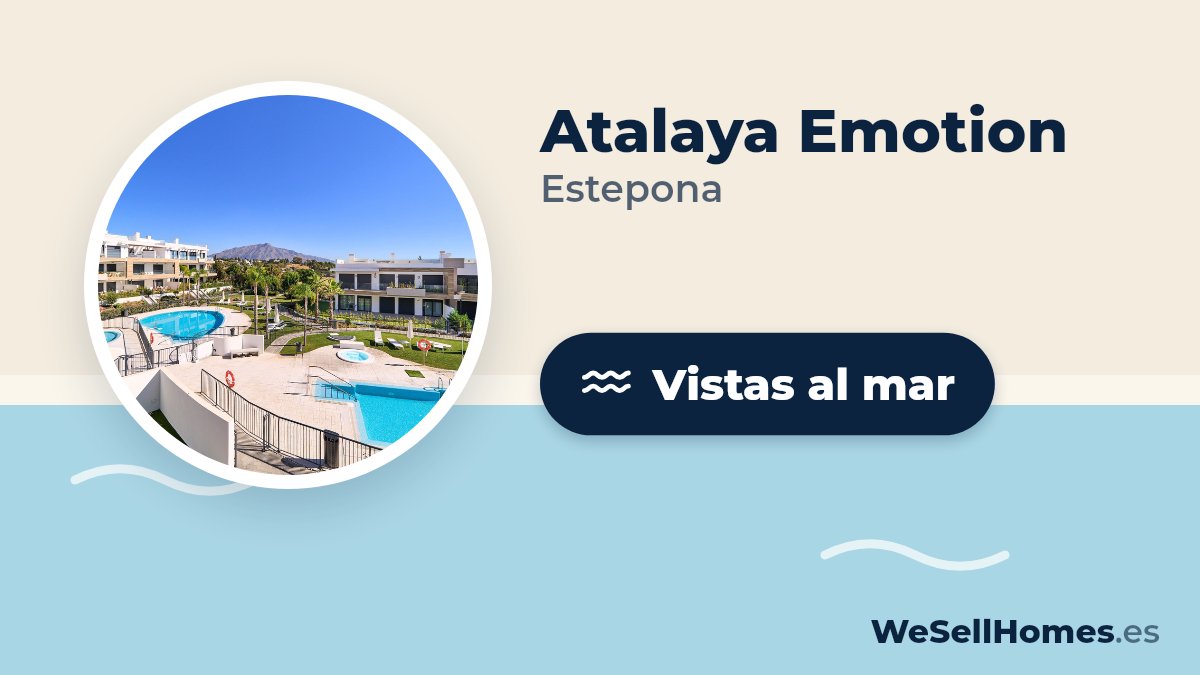 Atalaya Emotion, Estepona: Vistas al mar