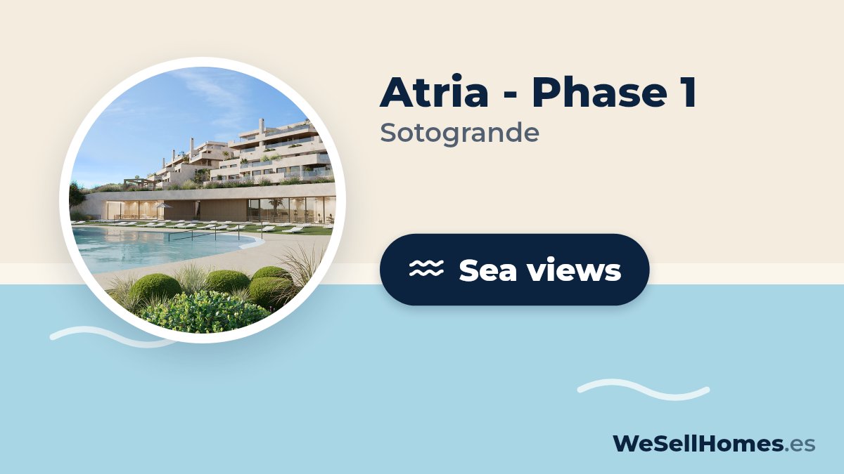 Atria - Phase 1, Sotogrande: Sea views