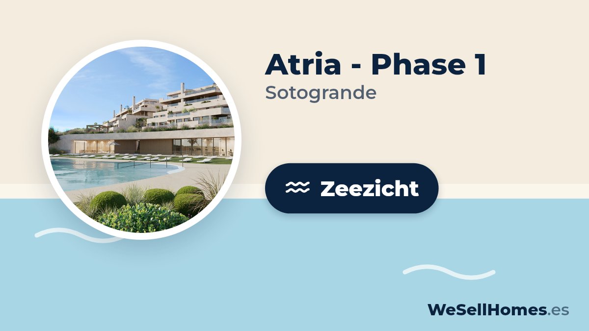 Atria - Phase 1, Sotogrande: Zeezicht