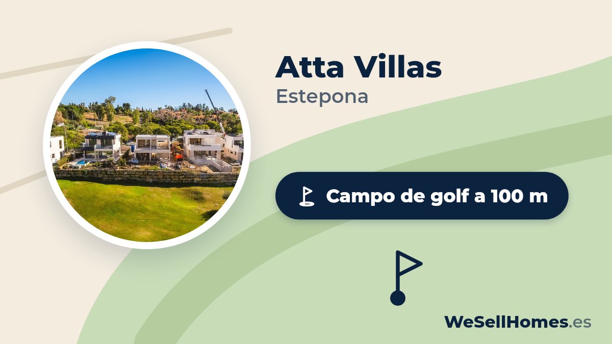 Atta Villas, Estepona: Campo de golf a 100 m
