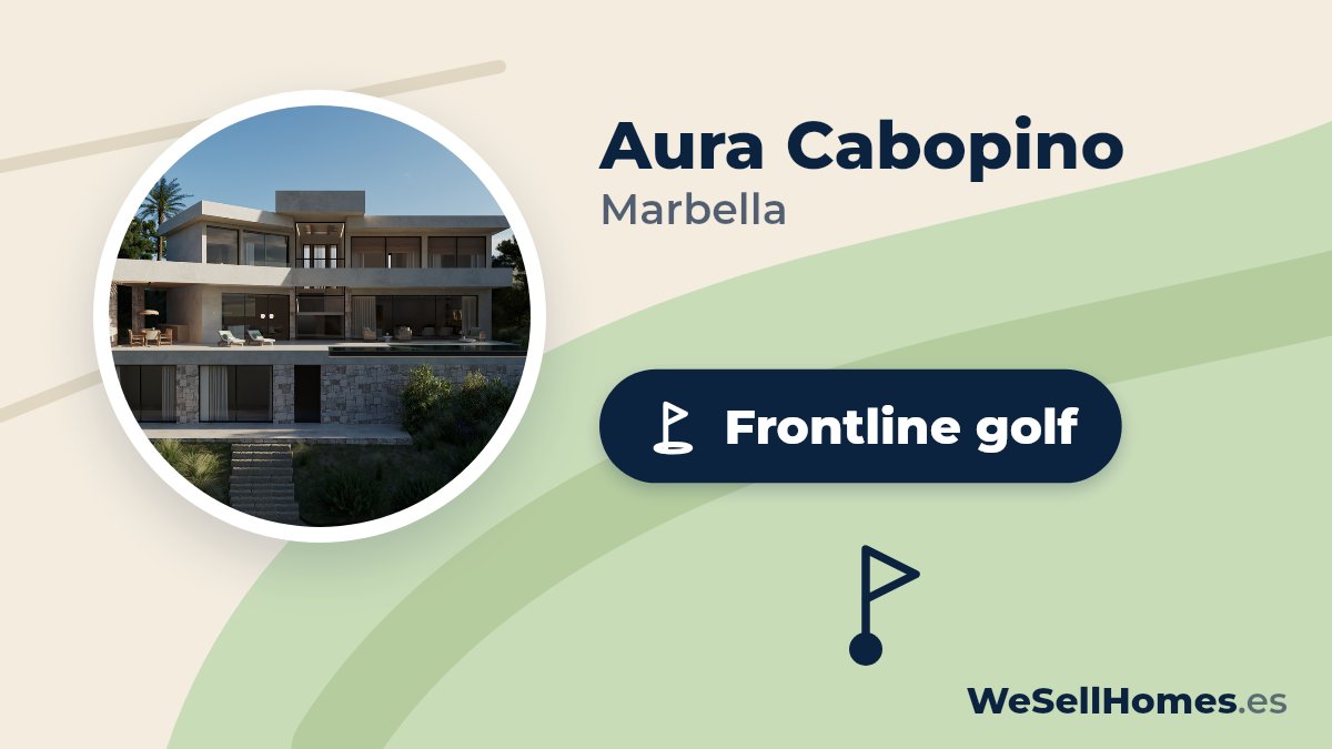 Aura Cabopino, Marbella: Frontline golf