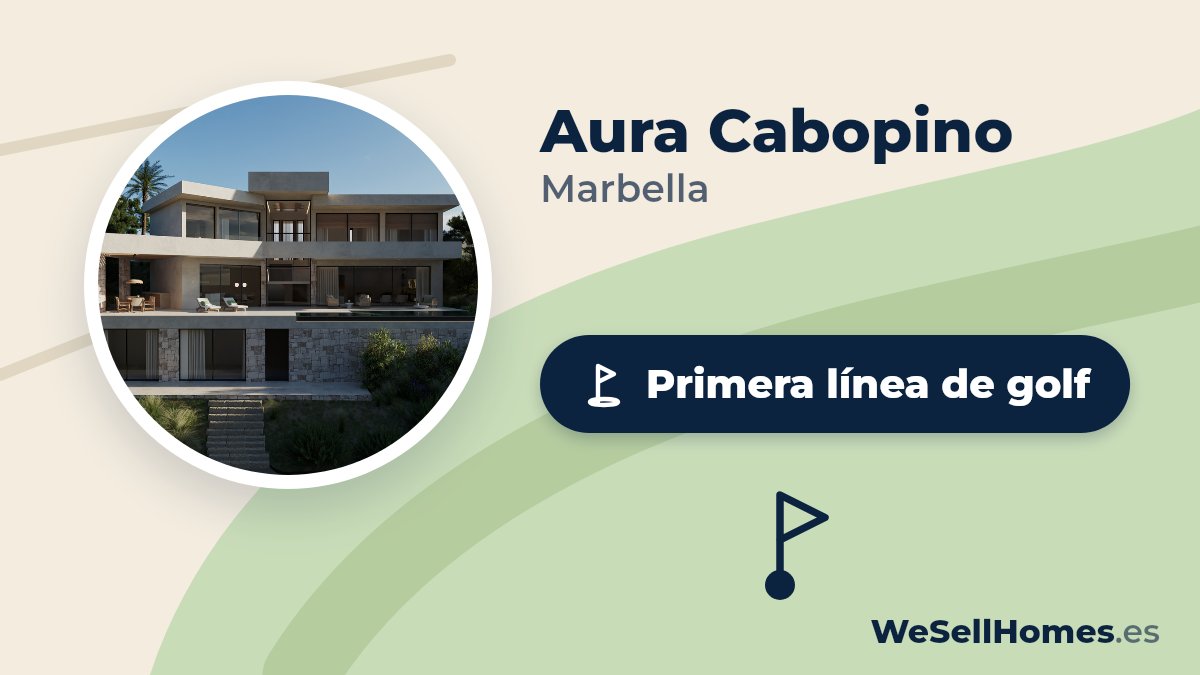 Aura Cabopino, Marbella: Primera línea de golf