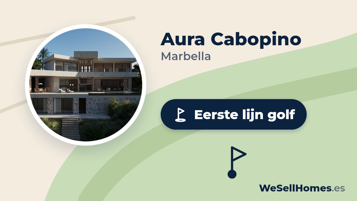 Aura Cabopino, Marbella: Eerste lijn golf