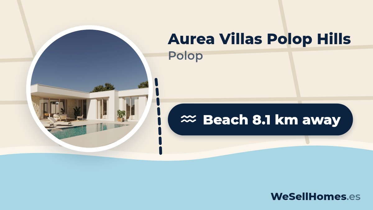 Aurea Villas Polop Hills, Polop: Beach 8.1 km away