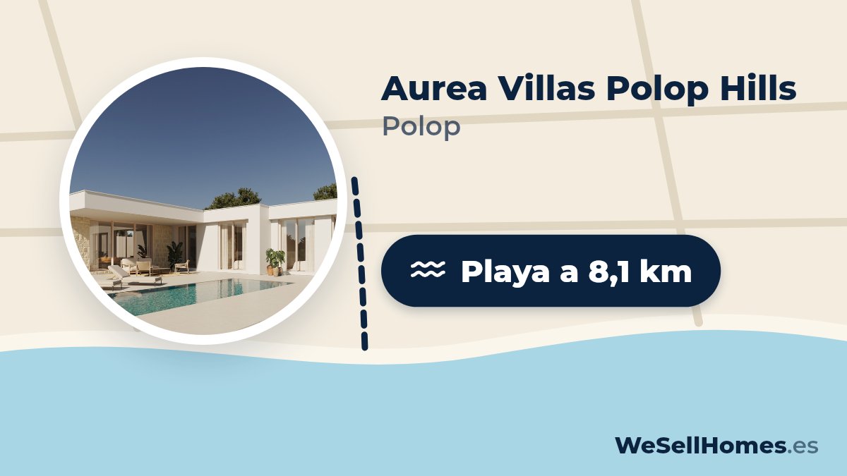 Aurea Villas Polop Hills, Polop: Playa a 8,1 km